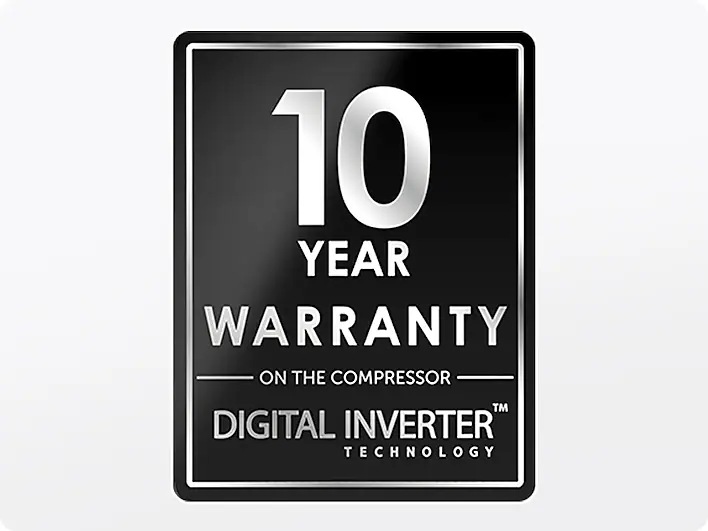 10 Year Refrigerator warranty logo
