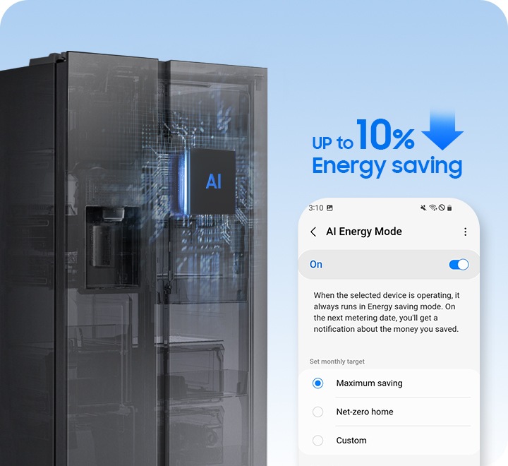 Get smart energy savings of up to 10%¹