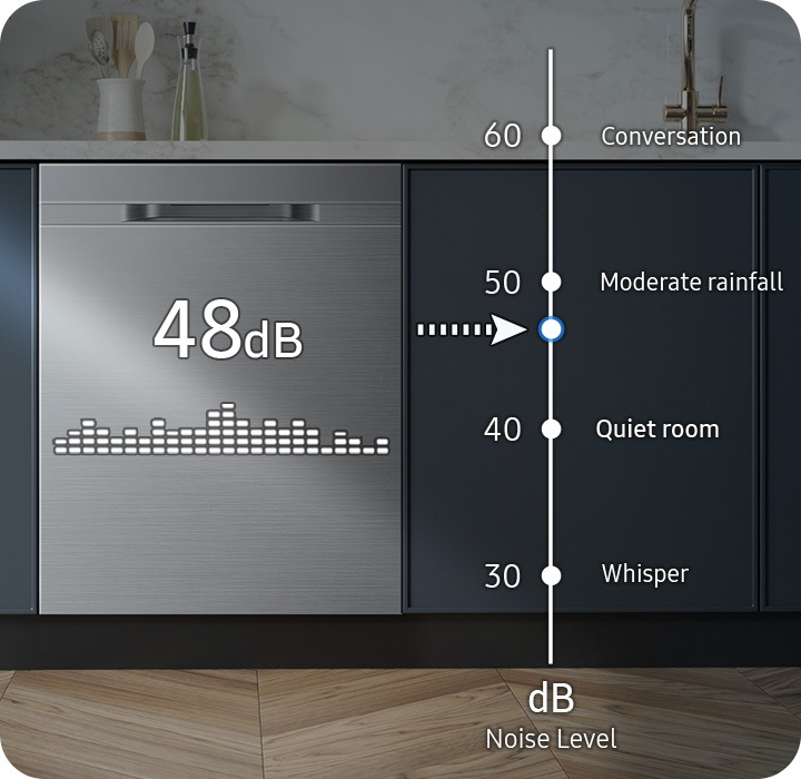 Enjoy a quiet kitchen
