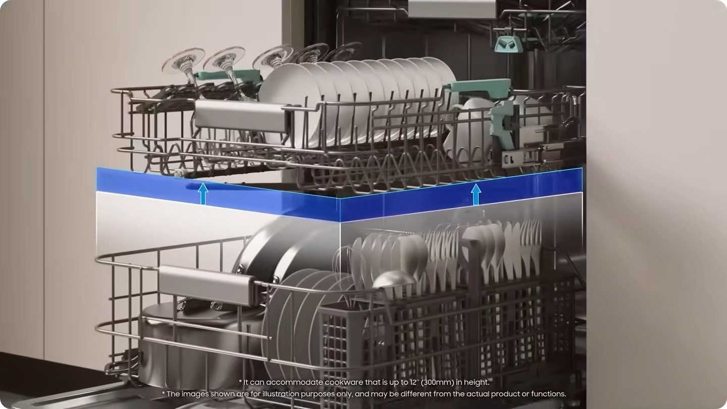 Load and unload dishes effortlessly