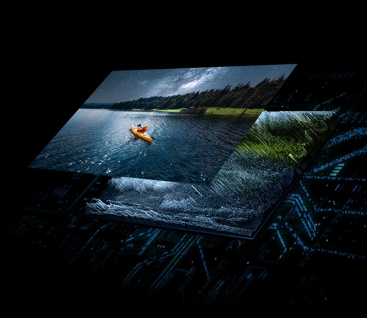 Reveals hidden details with our finest contrast powered by Quantum Mini LED.