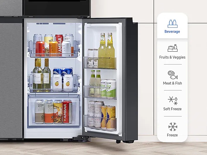 Fridge or freezer, the choice is yours.