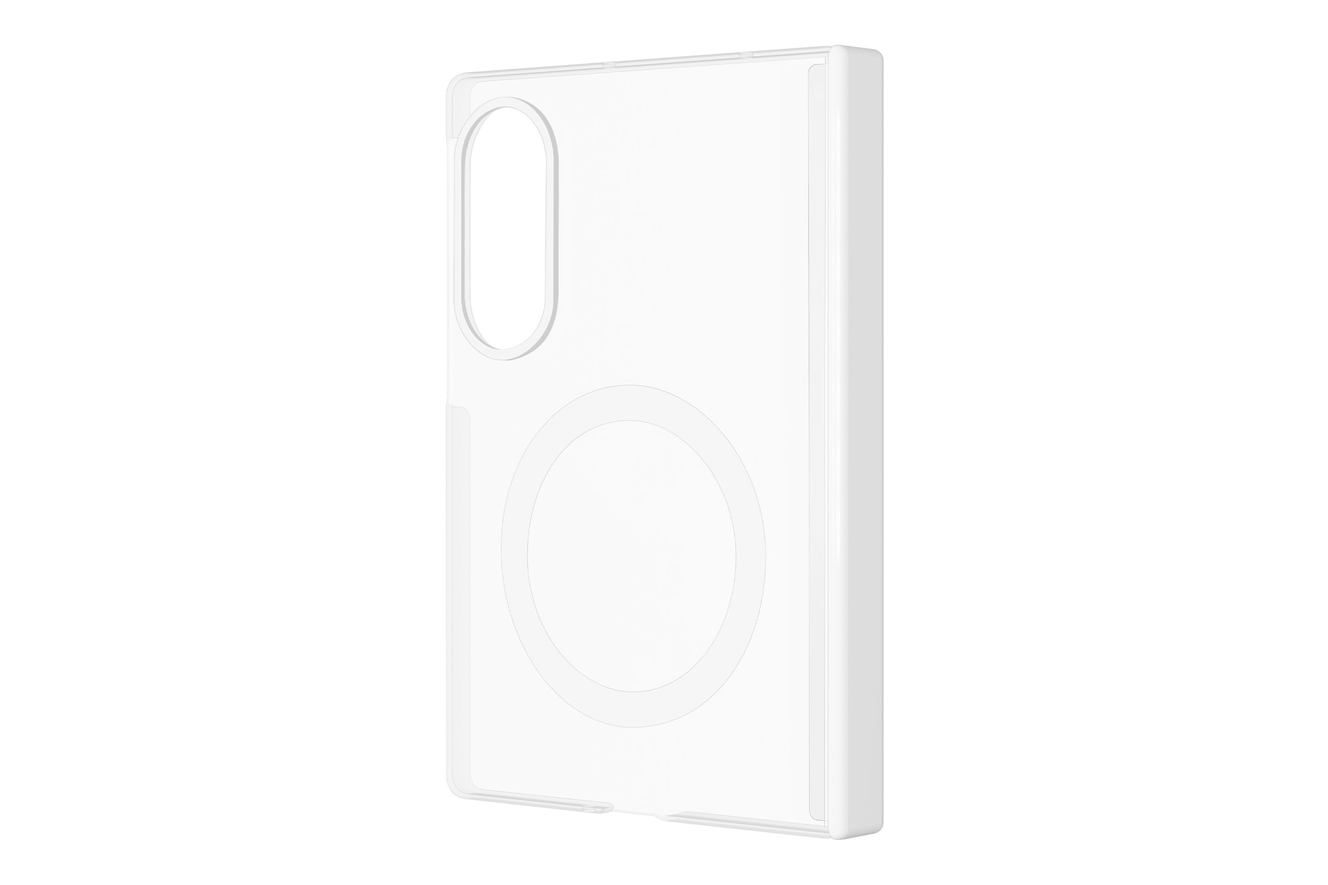 Galaxy Z Fold8 Hinge Protection Magnet Case, Transparency | Mobile