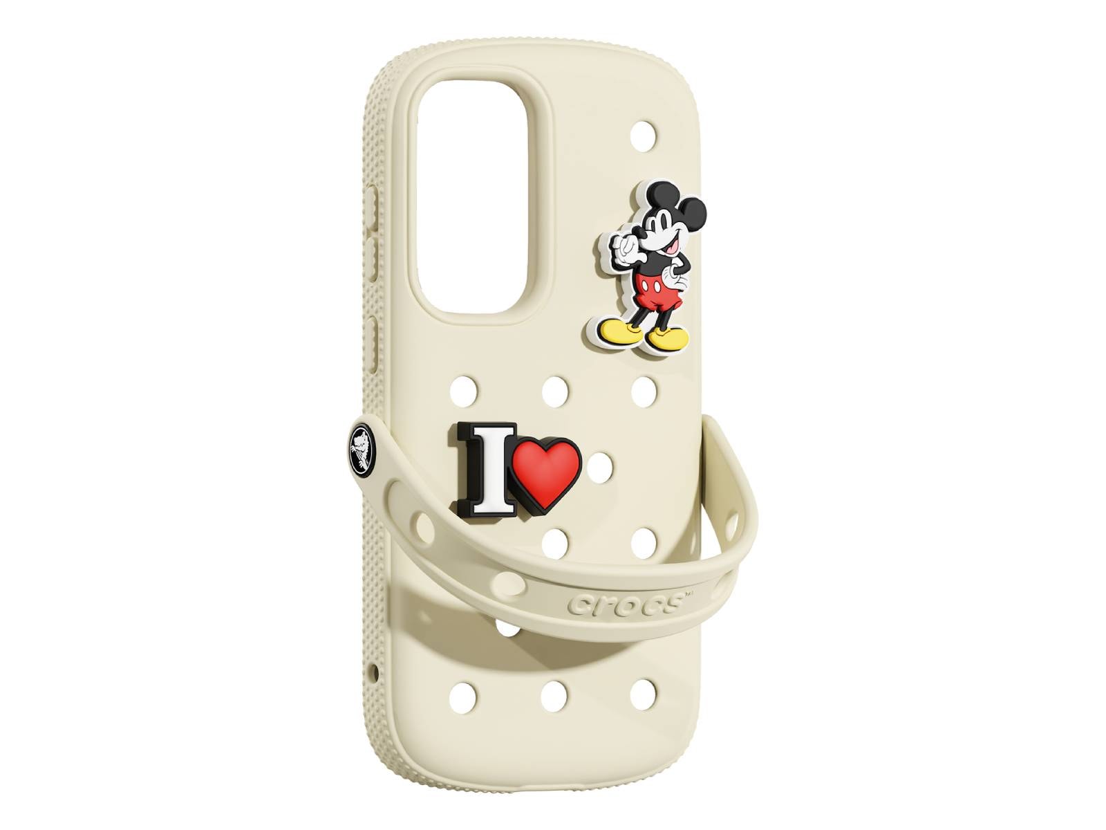 Galaxy S25+ Crocs Case Front-1 Beige