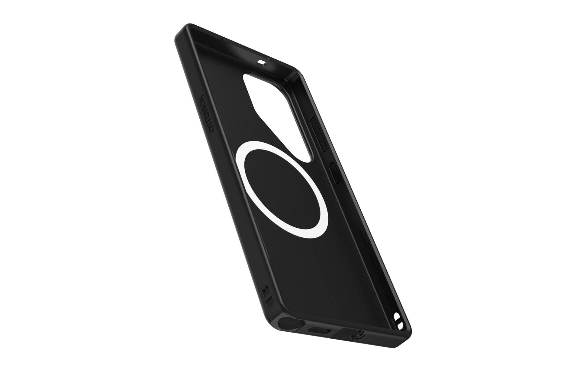 Galaxy S25 Ultra OtterBox case Front Black 