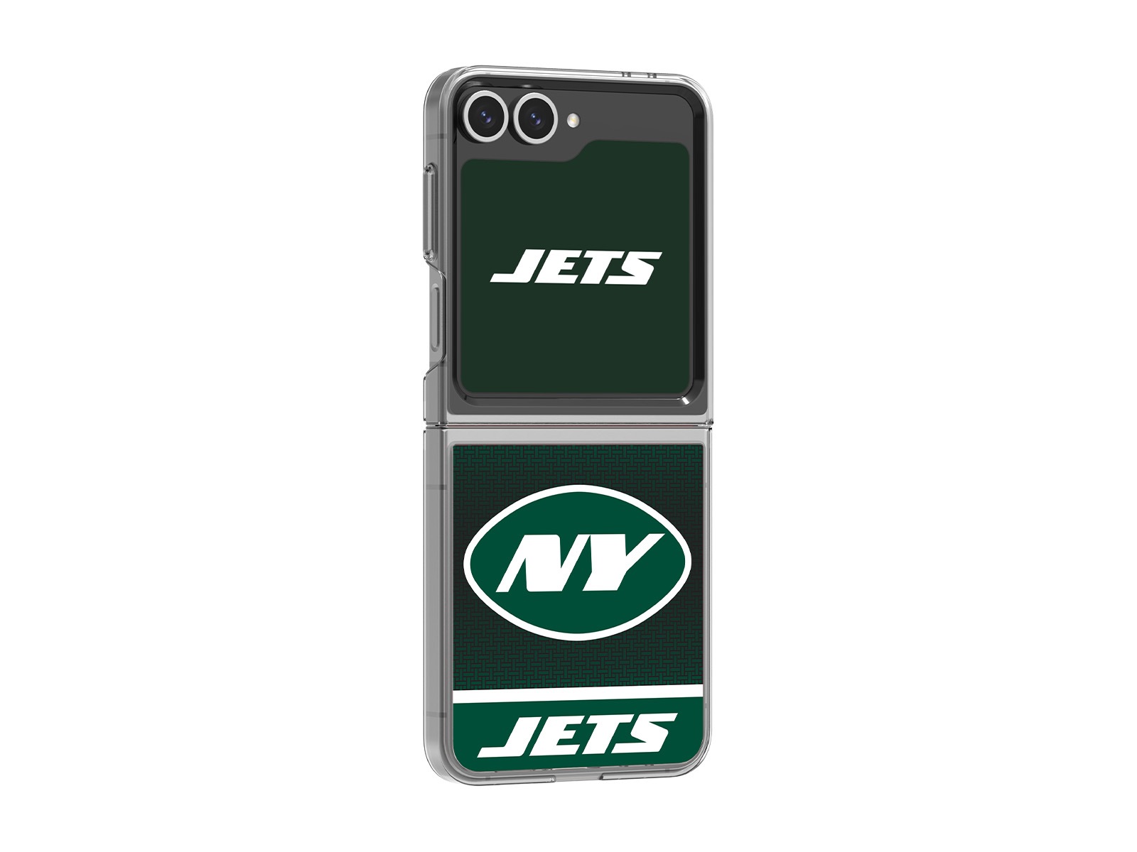 New York Jets Galaxy Z Flip6 and Galaxy Z Flip7 FE Flipsuit Case &amp; Card New York Jets
