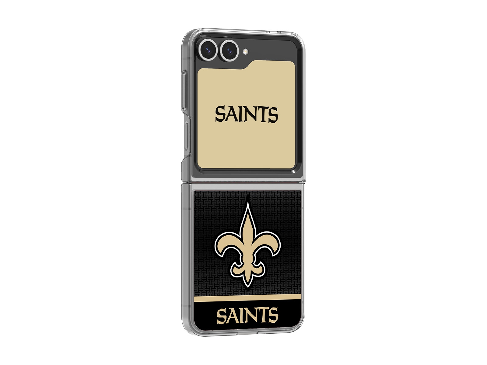New Orleans Saints Galaxy Z Flip6 Flipsuit Case &amp; Card New Orleans Saints