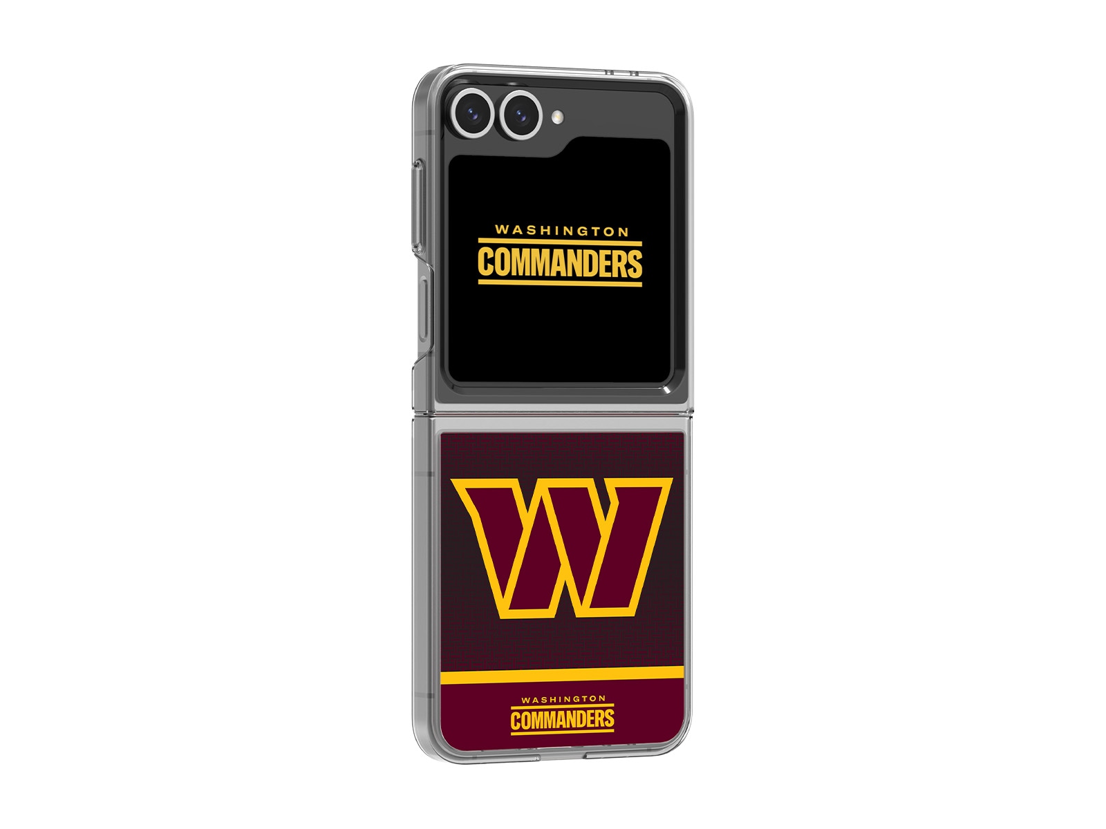 Washington Commanders Galaxy Z Flip6 and Galaxy Z Flip7 FE Flipsuit Case &amp; Card Washington Commanders