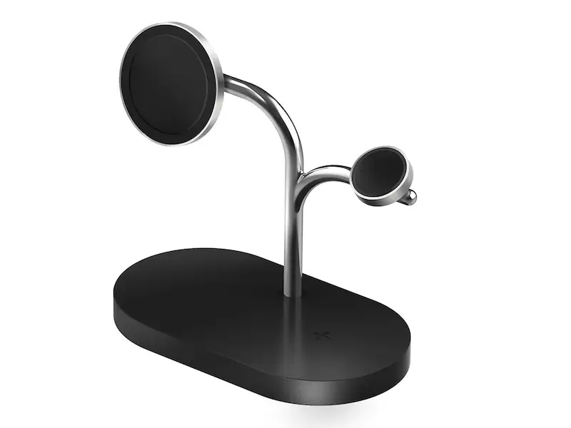 3-in-1 Wireless Charger Black