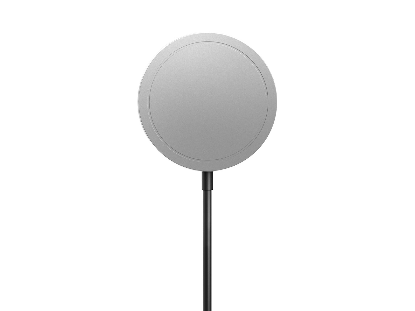Single Wireless Charger Black - Back