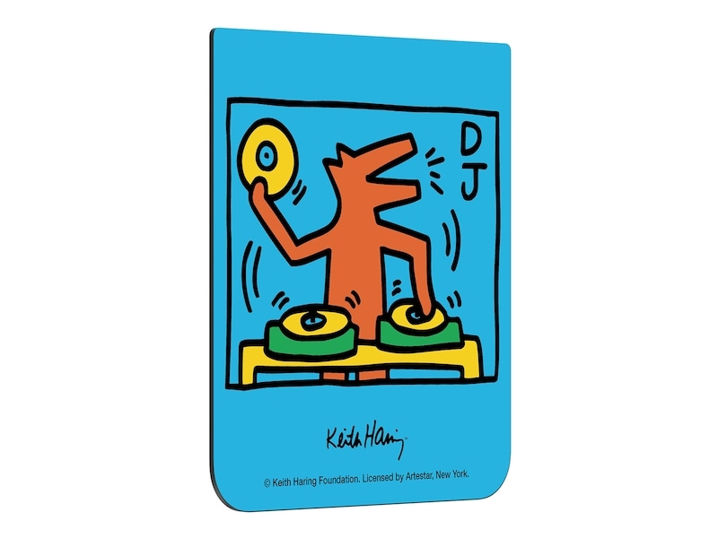 Keith Haring Music Interactive Card Custimizable