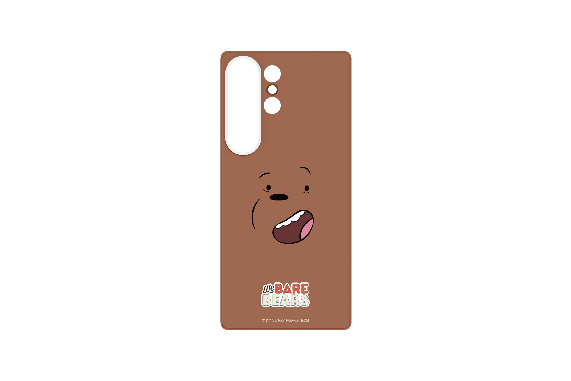 Samsung Galaxy S25 Ultra We Bare Bears Grizzly Flipsuit Card in Brown(GP-TOS938SBAAW)