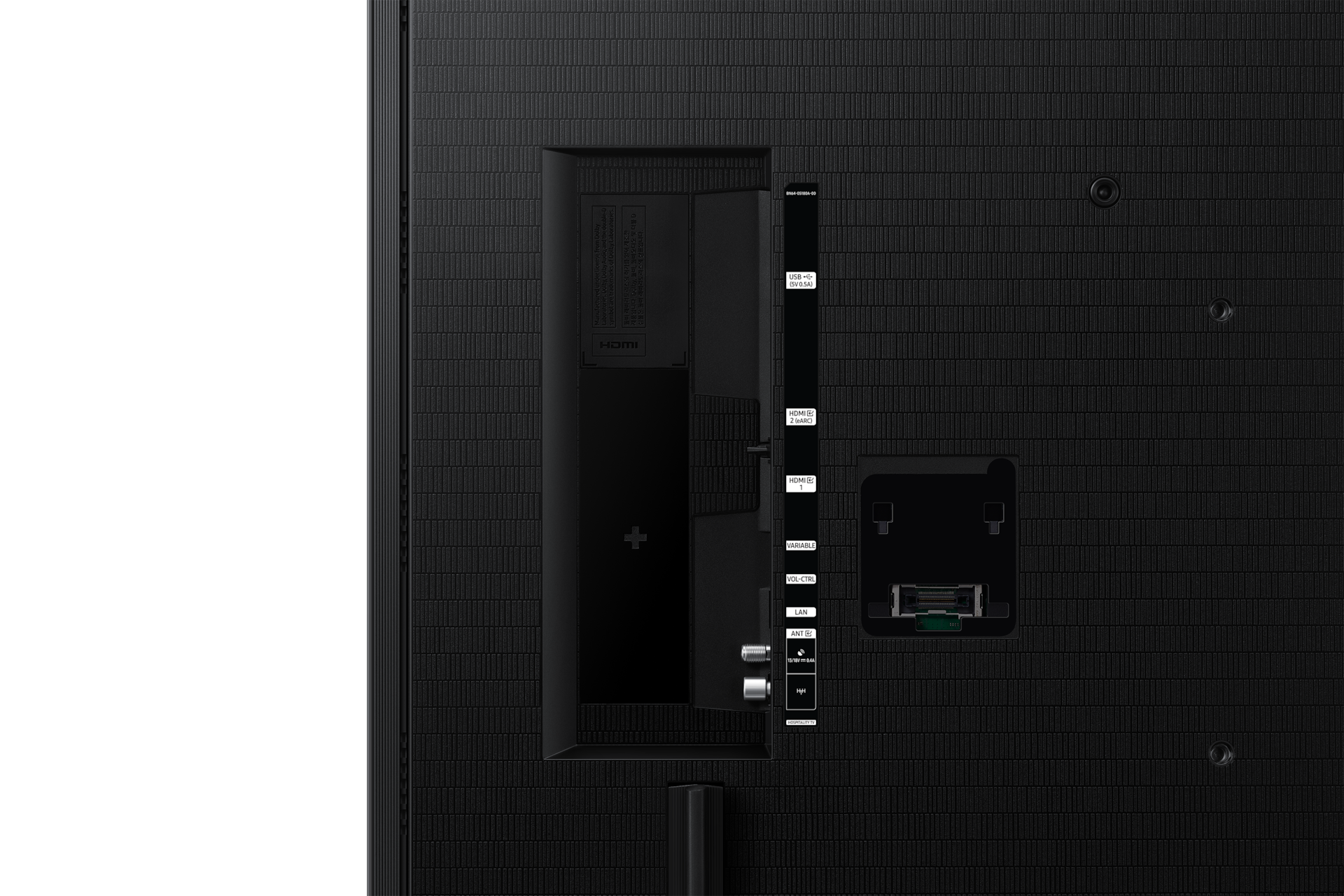 The Frame Hotel TV HL03H 4K Back-Detail Black 