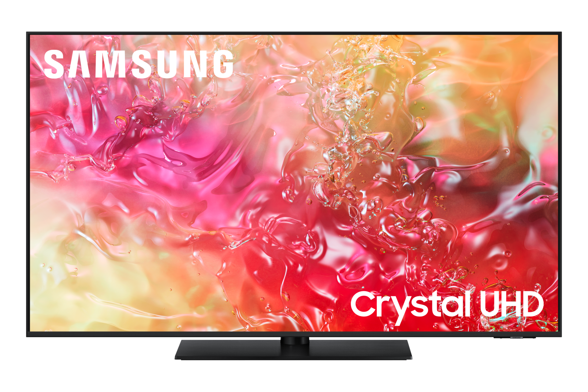 Hotel TV HU7010F UHD 4K Front2 Black 