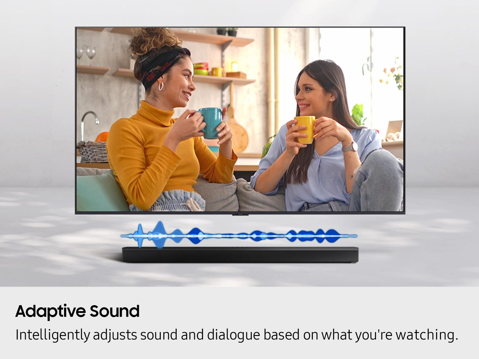 B-series Soundbar HW-B550F 2.1 ch Subwoofer (2025) Black