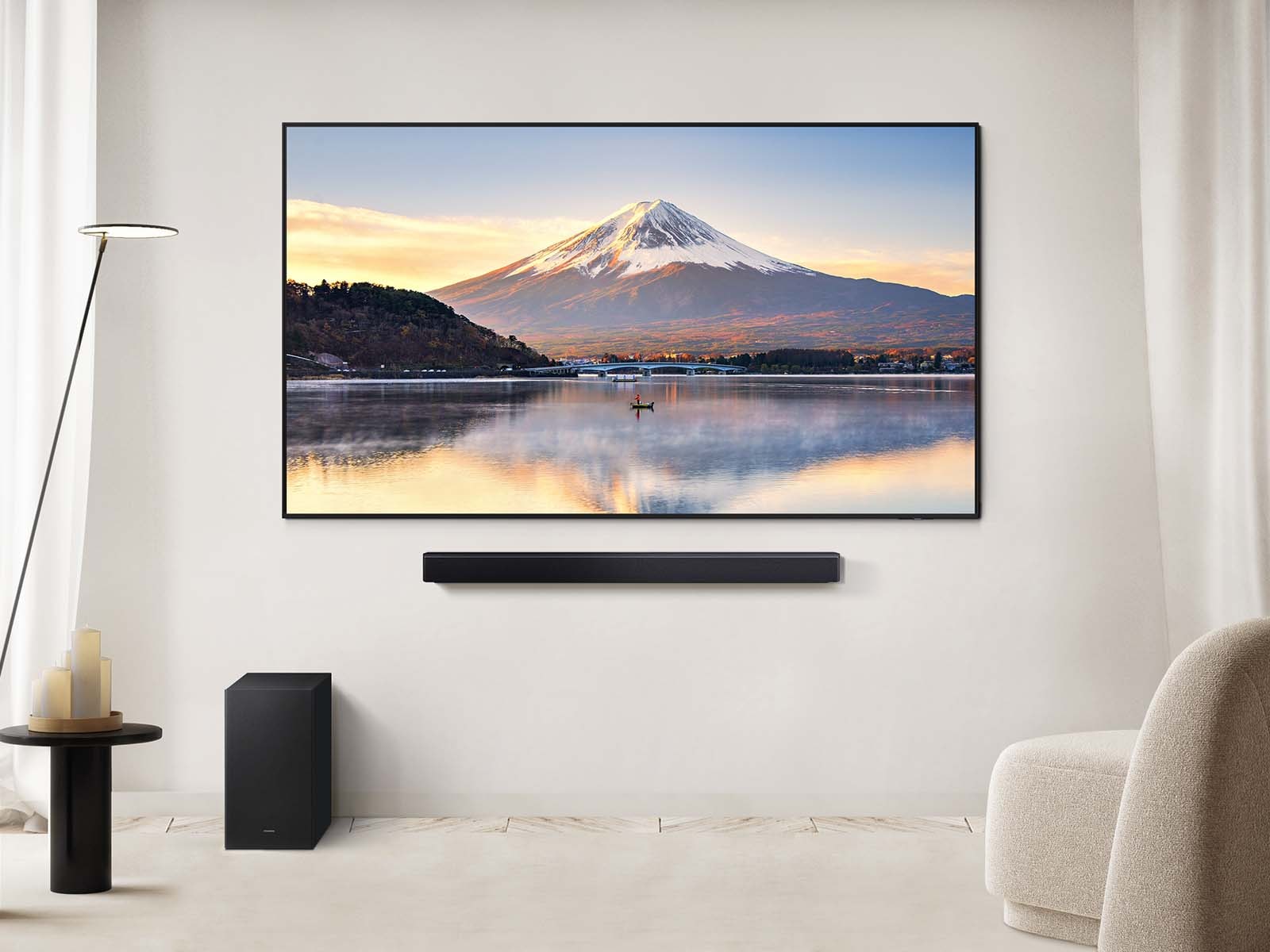 B-series Soundbar HW-B550F 2.1 ch Subwoofer (2025) Black