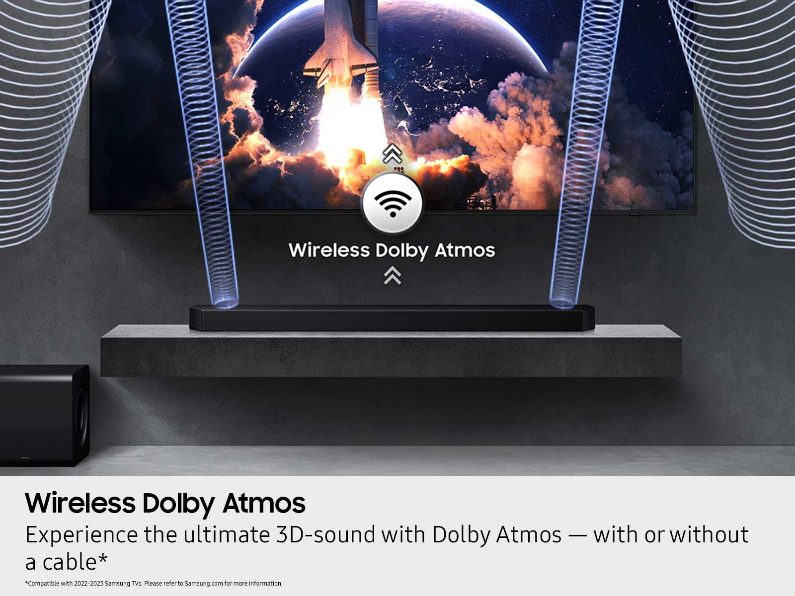2025 Samsung Q Series Soundbar - Wireless Dolby Atmos