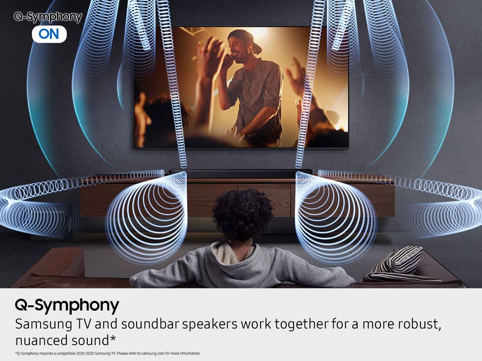 2025 Samsung Q Series Soundbar - Q Symphony Sound