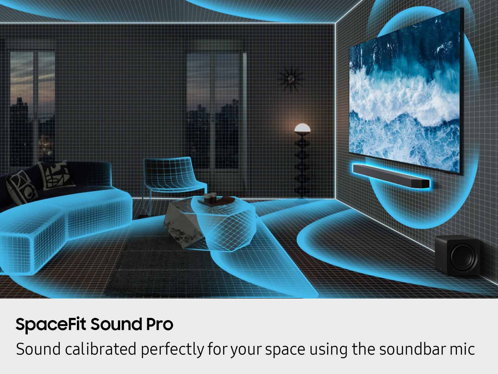 2025 Samsung Q Series Soundbar - SpaceFit Sound Pro Plus