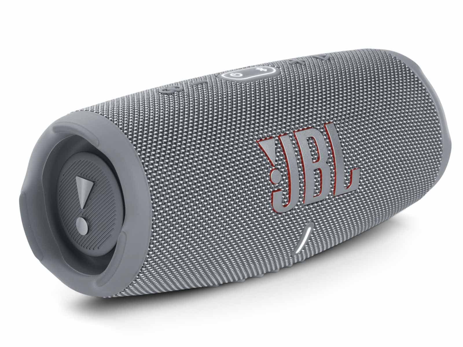 JBL Charge 5 Portable Bluetooth Speaker, Grey
