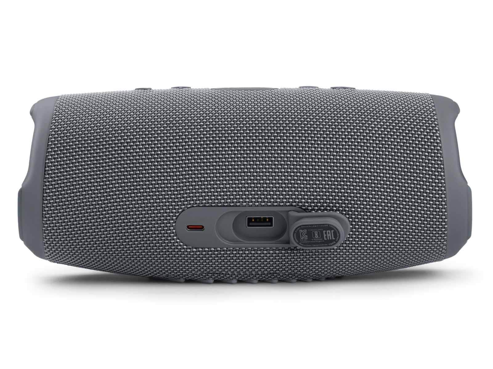 JBL Charge 5 Portable Bluetooth Speaker, Grey