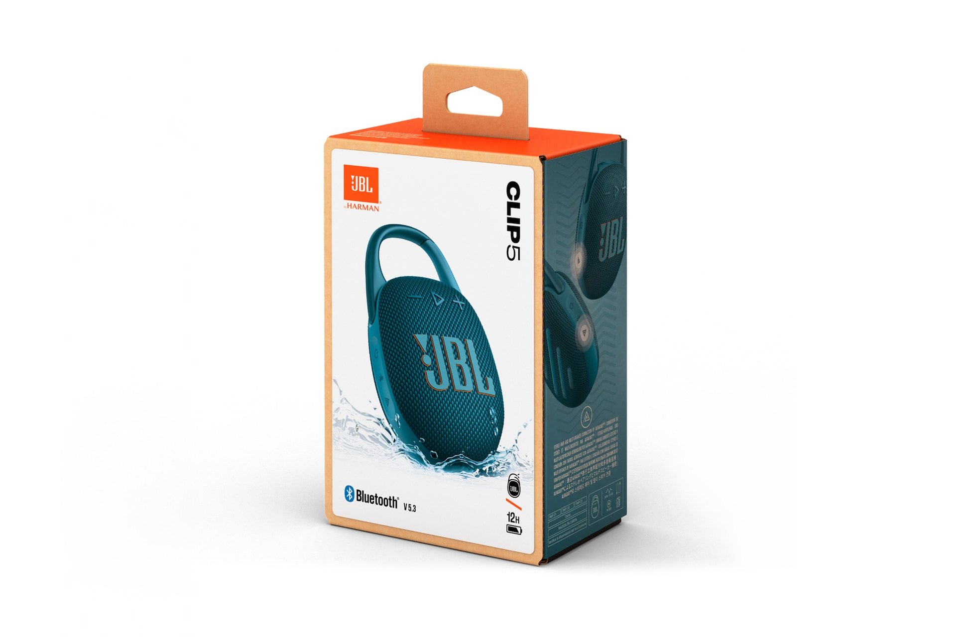 JBL Clip 5 Portable Bluetooth Speaker Box Blue 