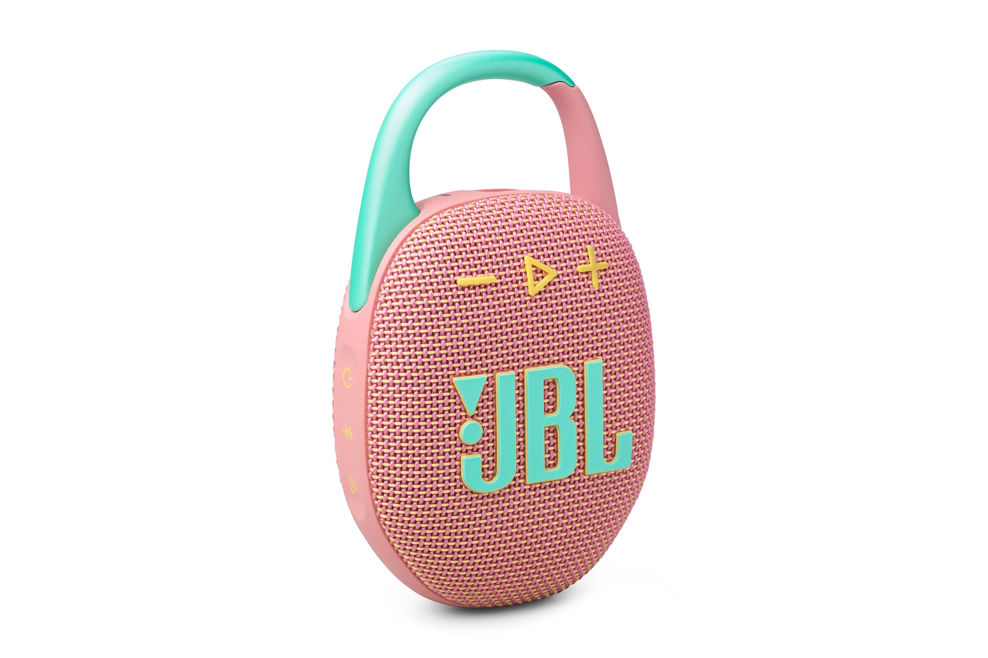 JBL Clip 5 Portable Bluetooth Speaker, Pink