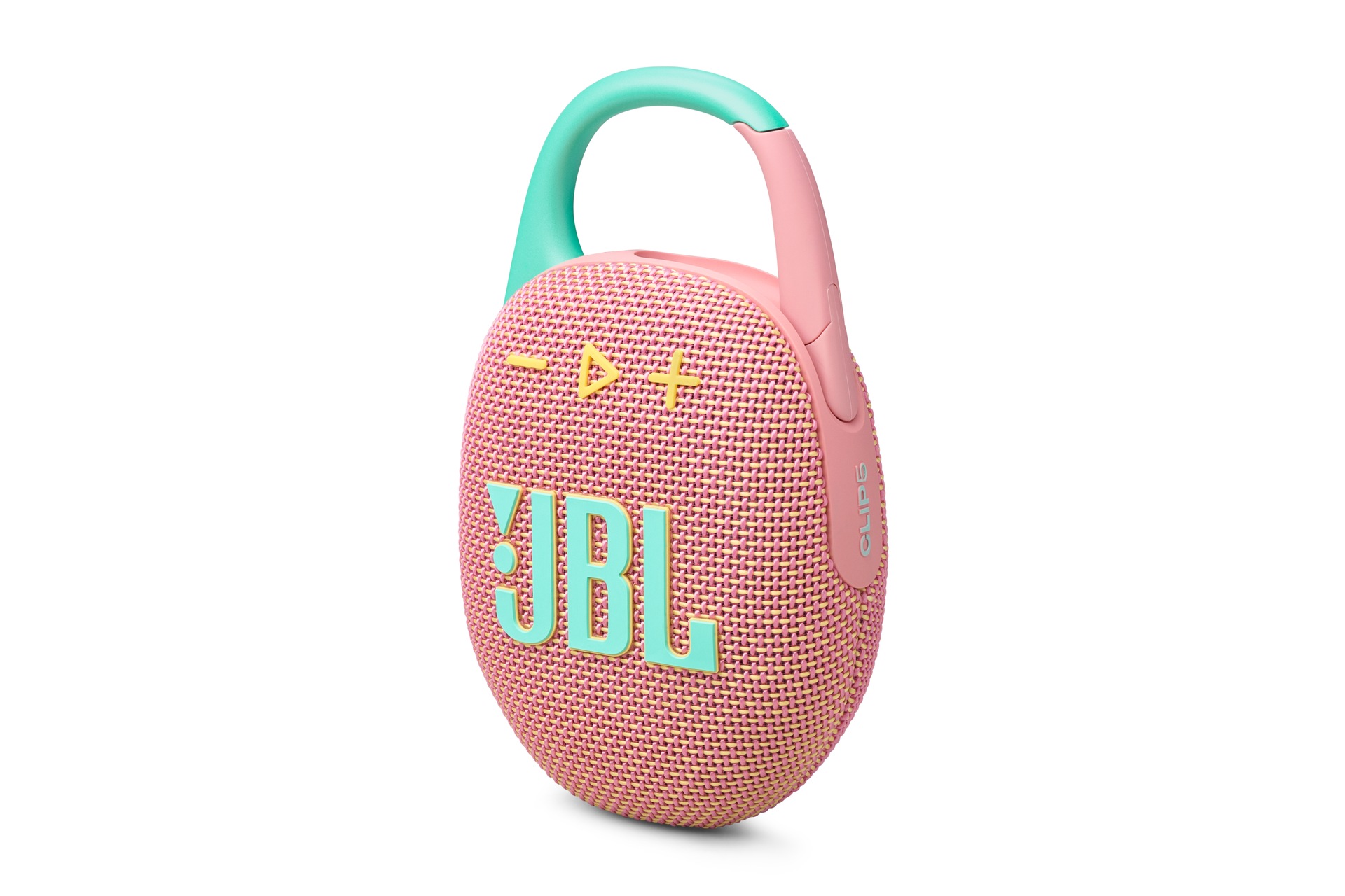 JBL Clip 5 Portable Bluetooth Speaker, Pink