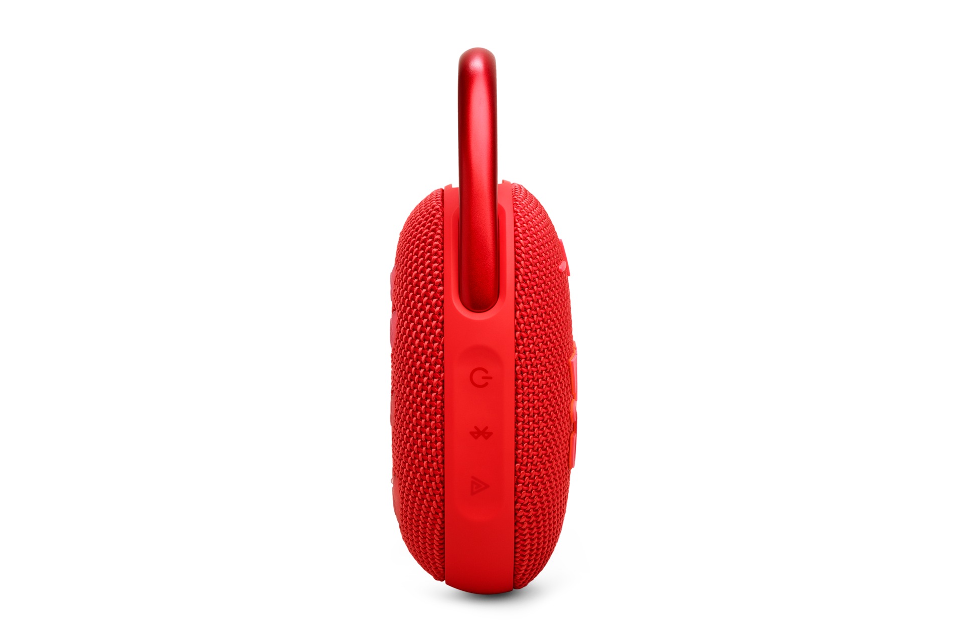JBL Clip 5 Portable Bluetooth Speaker Left-1 Red 