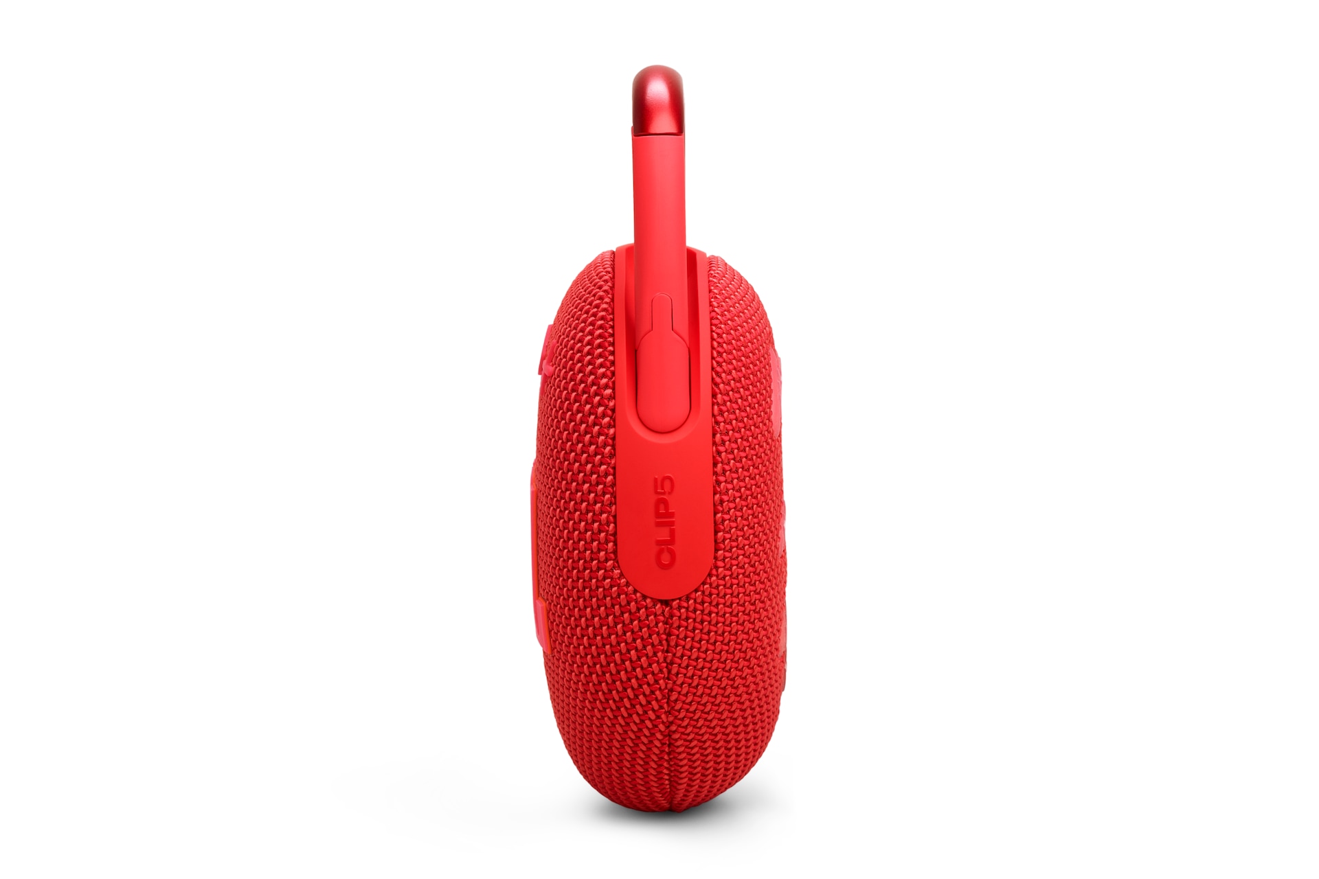 JBL Clip 5 Portable Bluetooth Speaker Right Red 