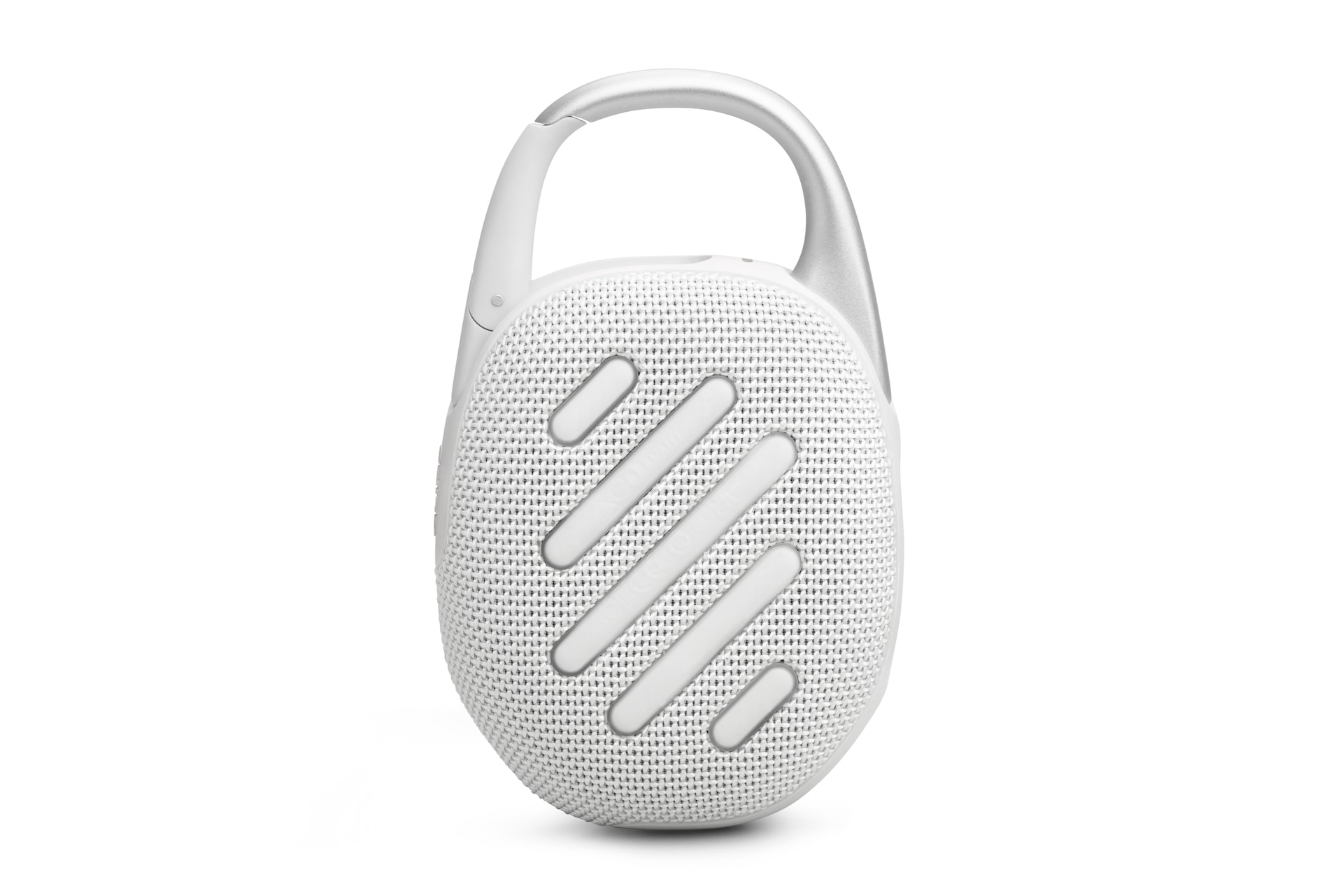 JBL Clip 5 Portable Bluetooth Speaker Back White 