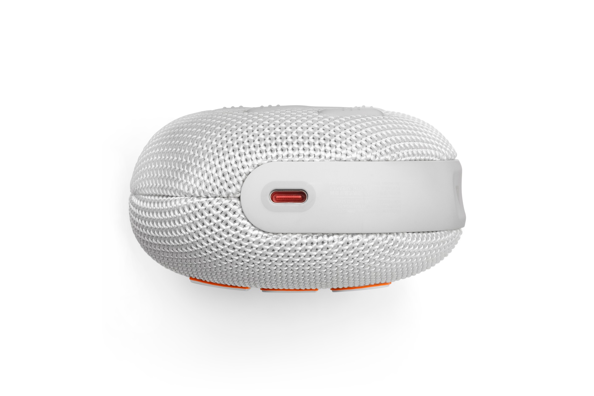 JBL Clip 5 Portable Bluetooth Speaker Bottom White 