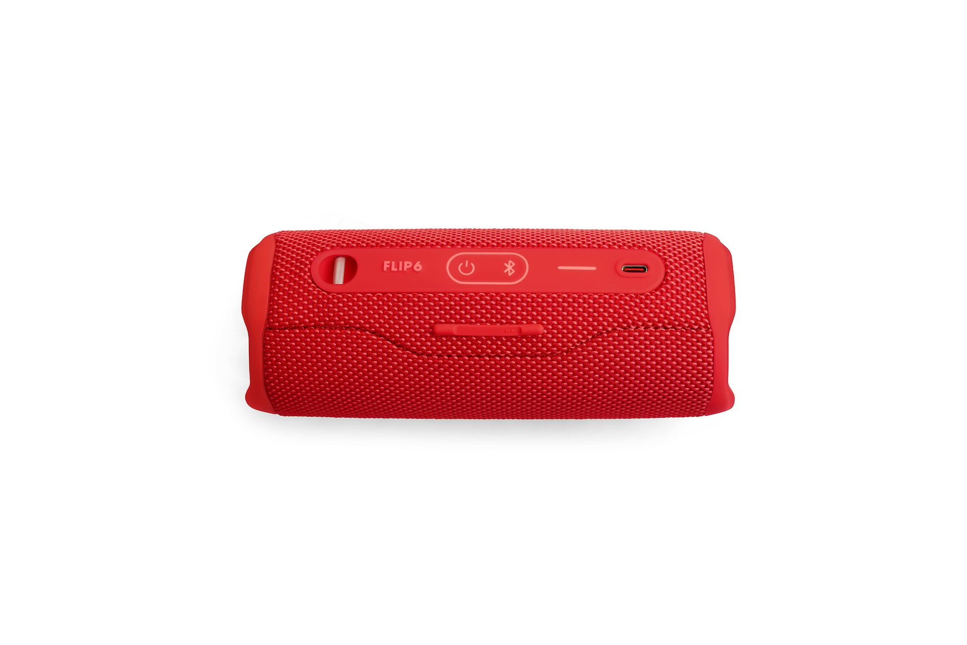 JBL Flip 6 Portable Bluetooth Speake Bottom Red 