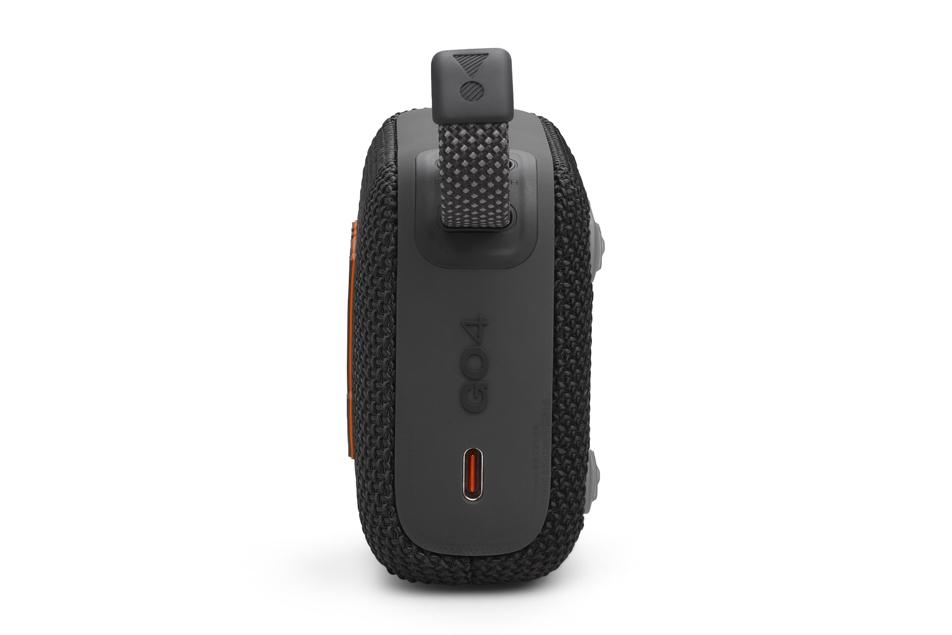 JBL Go 4 Portable Bluetooth Speaker Left-1 Black 