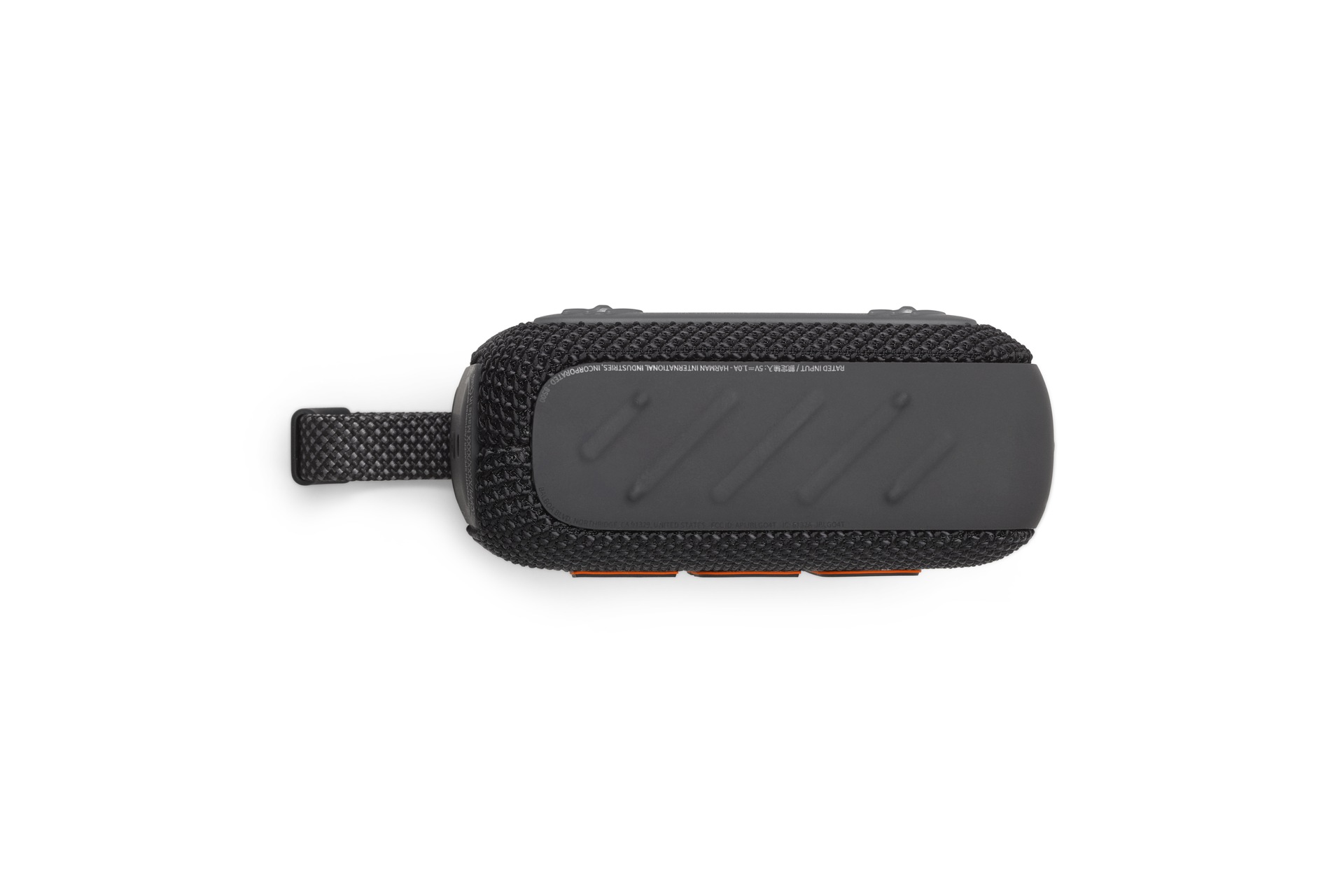 JBL Go 4 Portable Bluetooth Speaker Bottom Black 