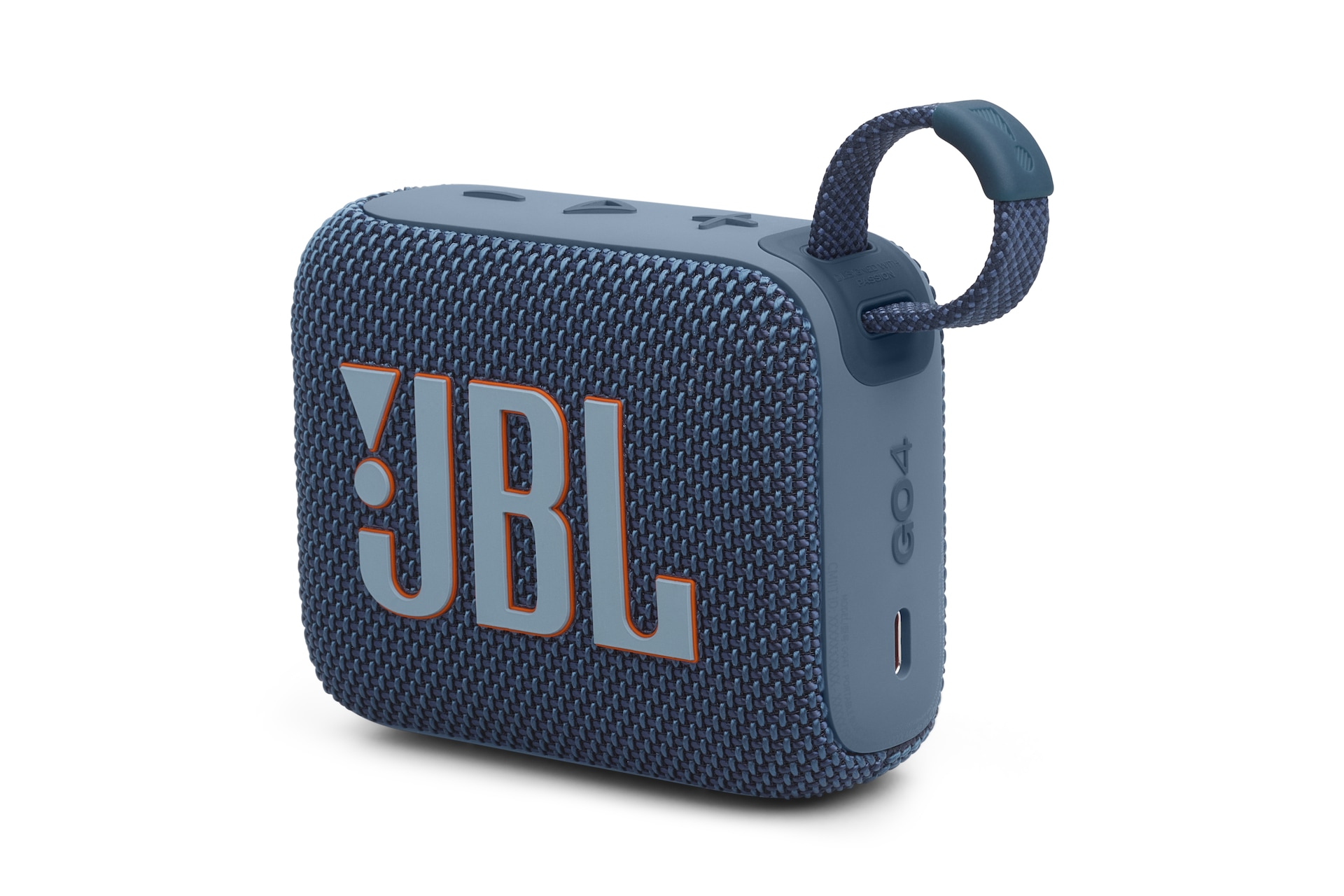 JBL Go 4 Portable Bluetooth Speaker Left-2 Blue 
