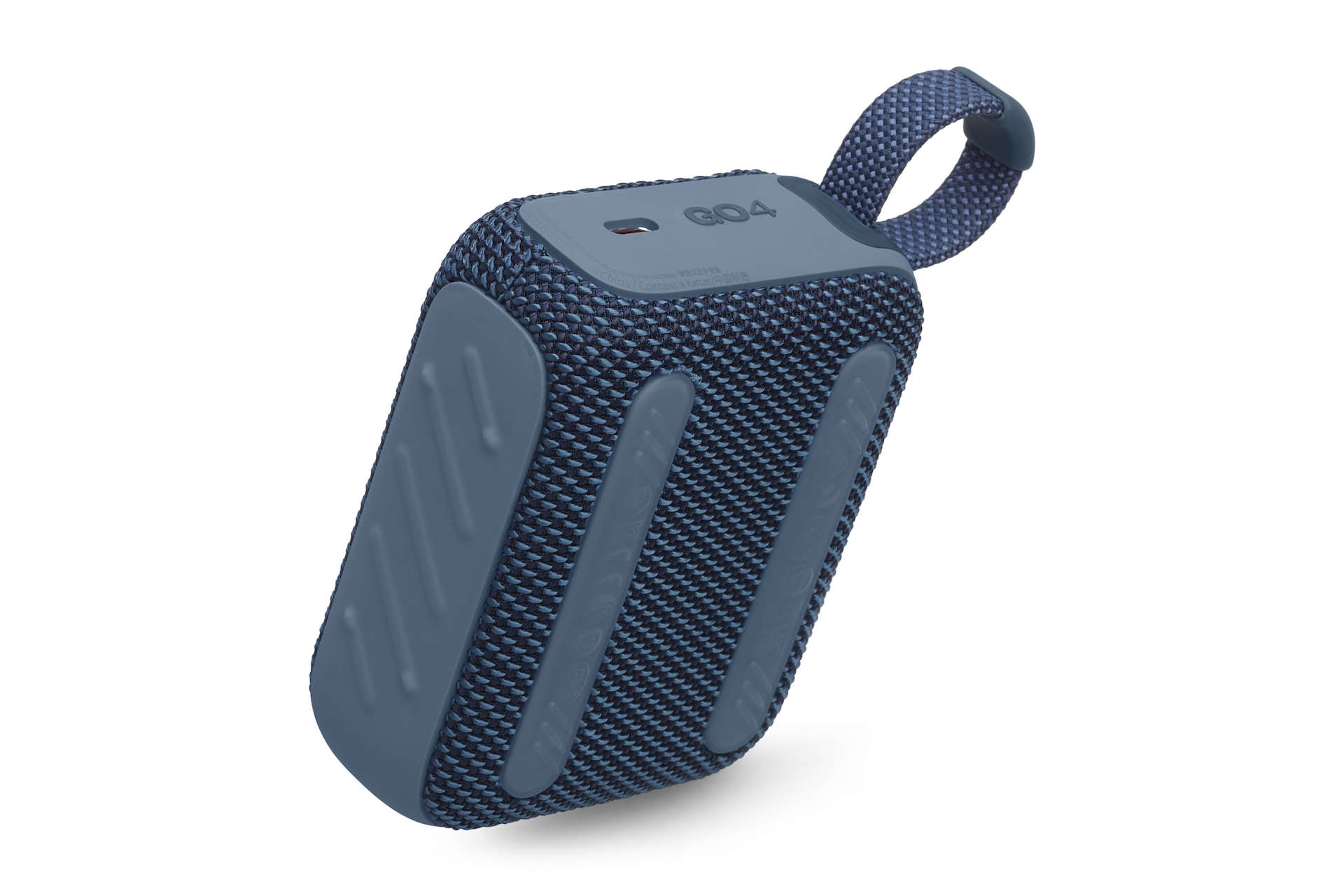 JBL Go 4 Portable Bluetooth Speaker Detail-1 Blue 