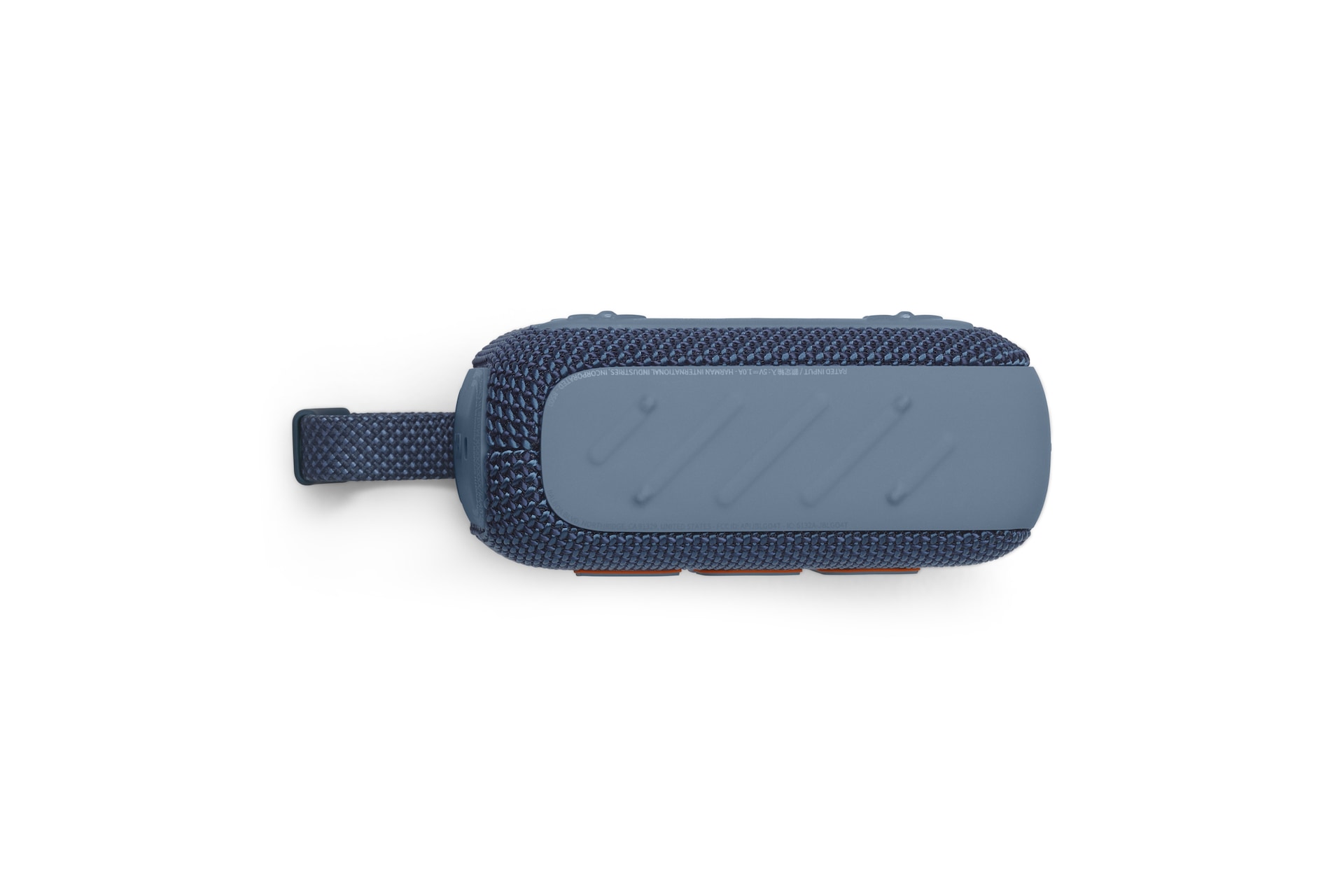 JBL Go 4 Portable Bluetooth Speaker Bottom Blue 