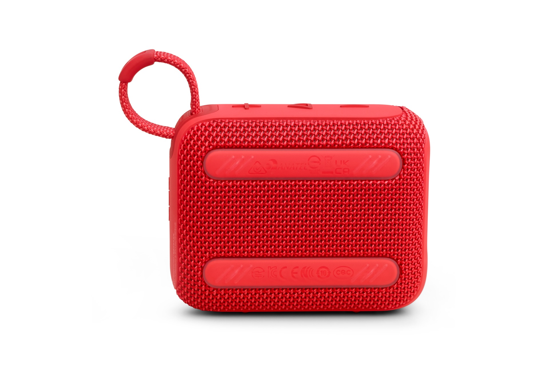 JBL Go 4 Portable Bluetooth Speaker Back Red 