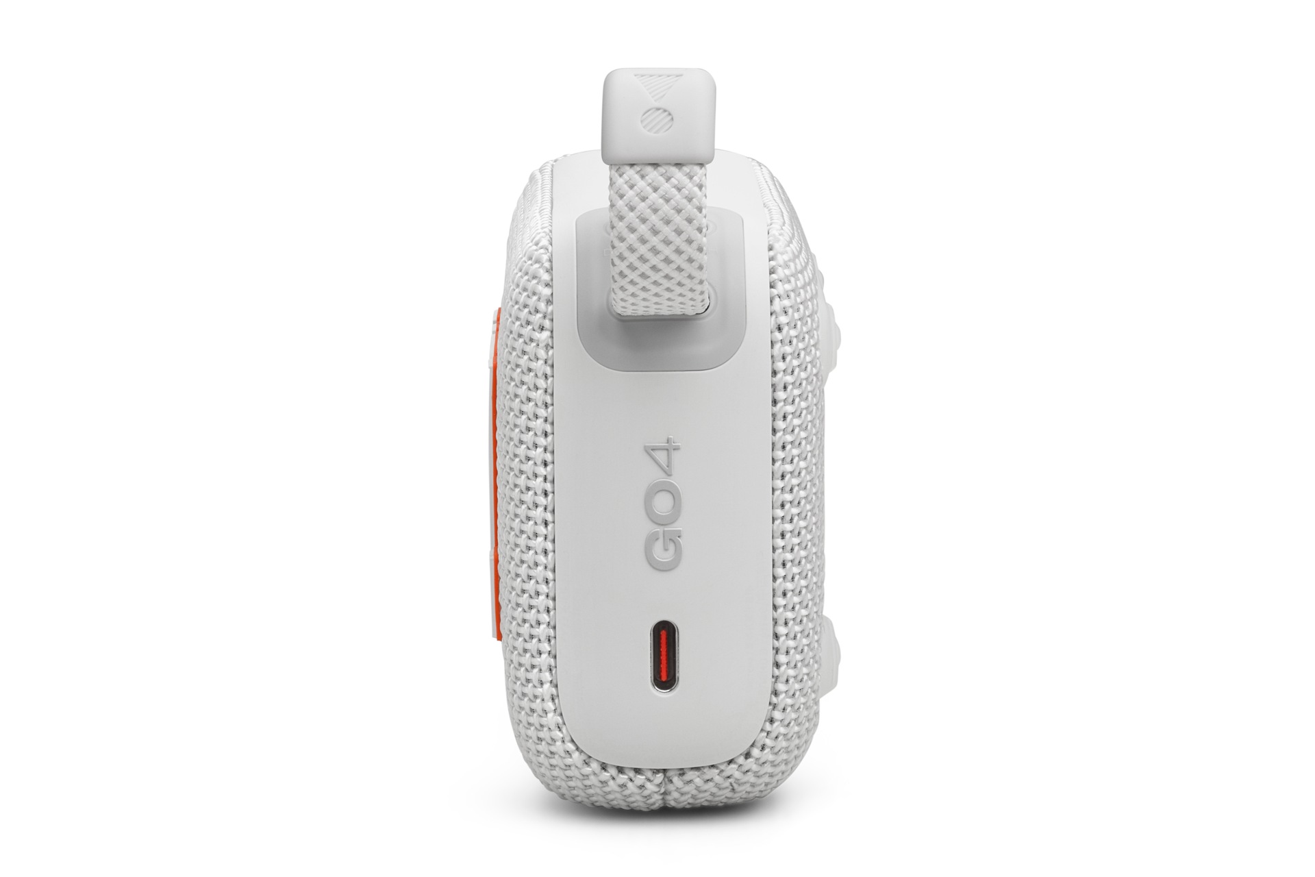 JBL Go 4 Portable Bluetooth Speaker Left-1 White 
