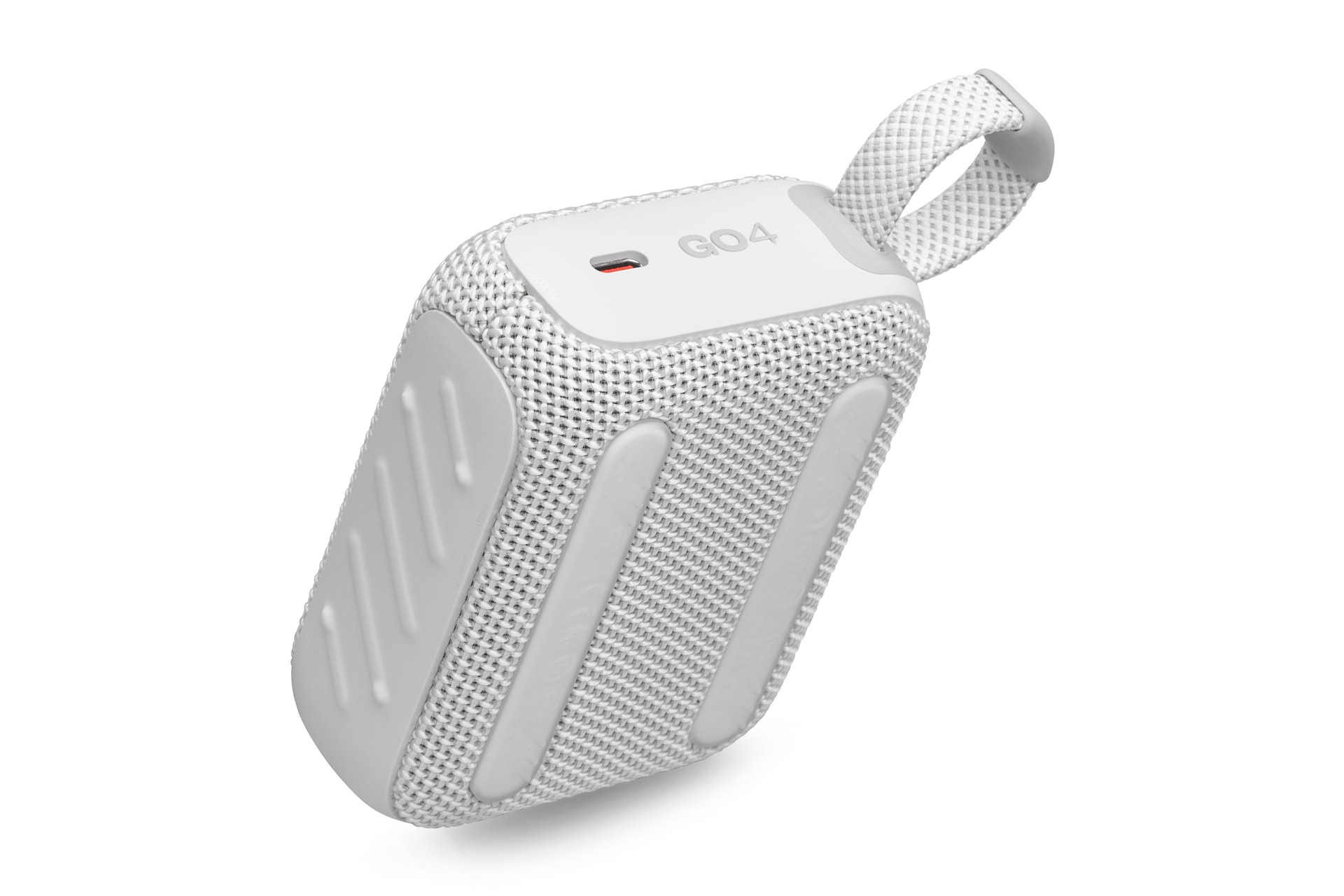 JBL Go 4 Portable Bluetooth Speaker Detail-1 White 