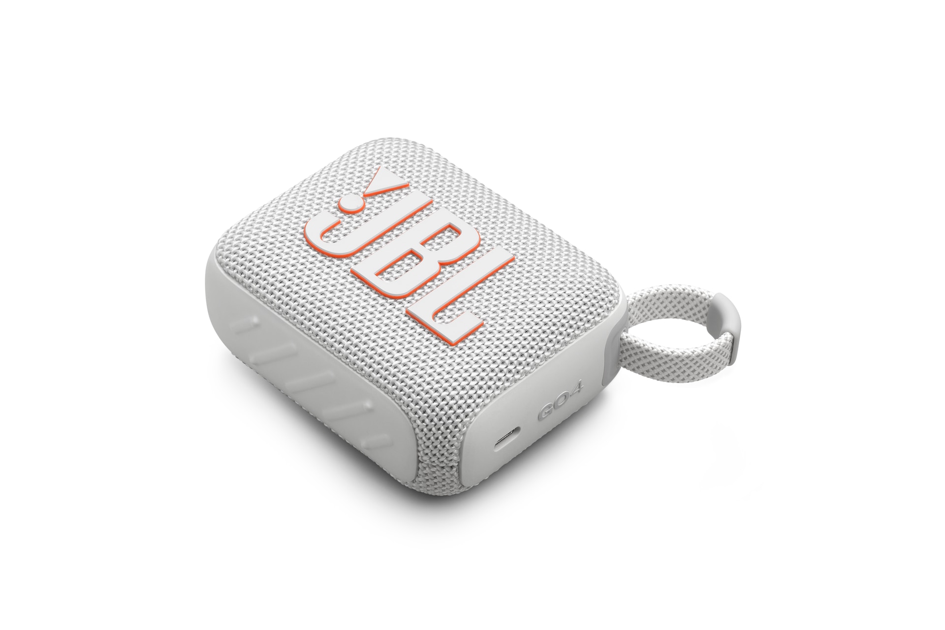JBL Go 4 Portable Bluetooth Speaker Detail-3 White 