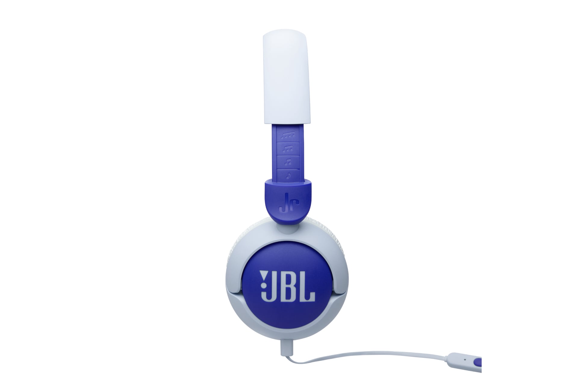 JBL JR 320 Kids Headphones, Purple Left Blue 