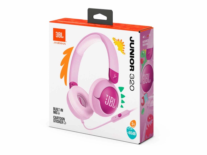 JBL JR 320 Kids Headphones, Purple Purple