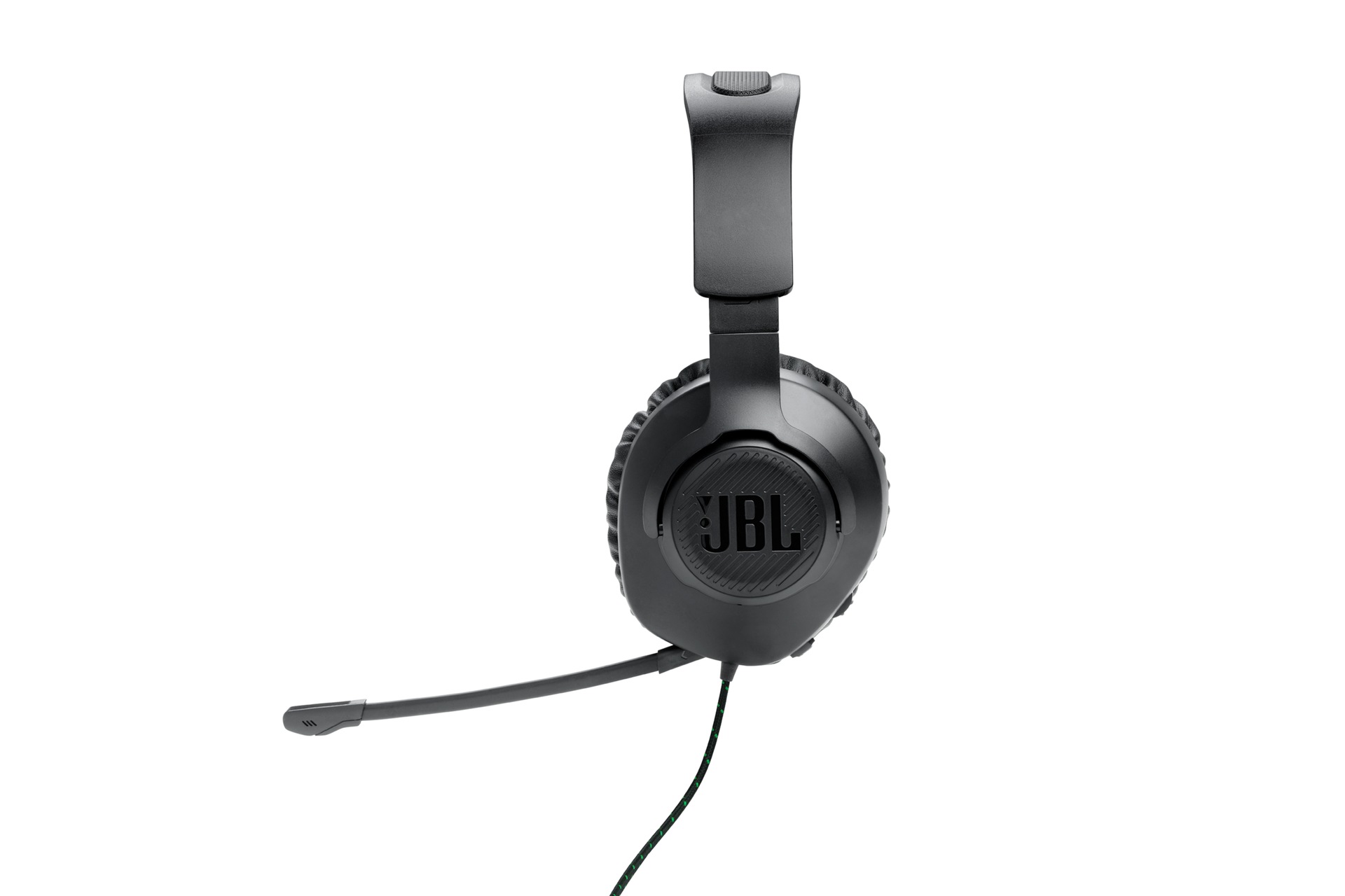 JBL Quantum 100X Console, Black &amp; Green Left Black 