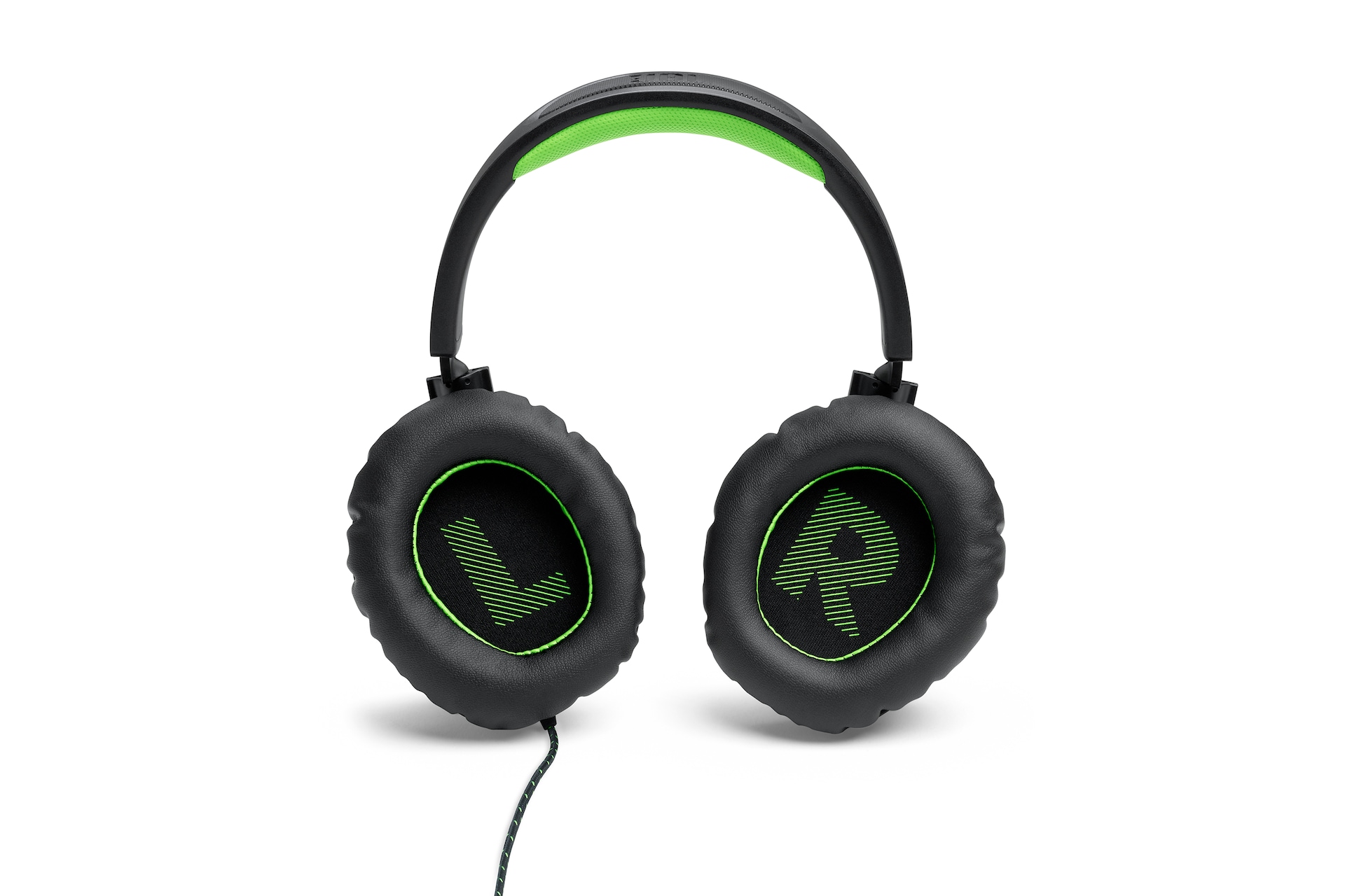 JBL Quantum 100X Console, Black &amp; Green Earcup Black 