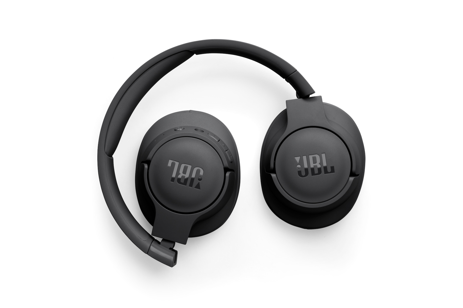JBL Tune 720 Bluetooth Headphones Folded Black 