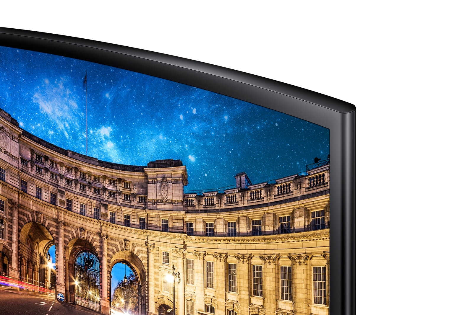 24" CF39 FHD AMD FreeSync Curved Monitor with Super Slim Design Dynamic Transparent 