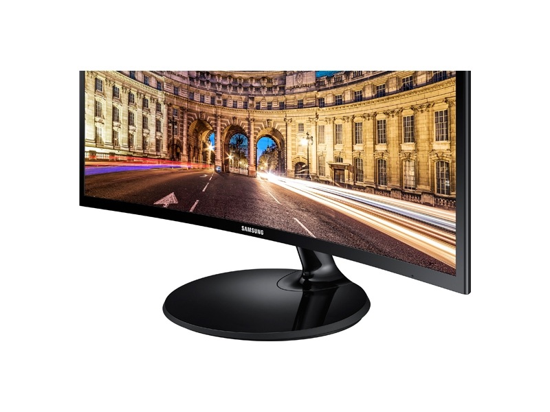 27" Essental Curved Monitor with the deeply immersive viewing experience Transparent