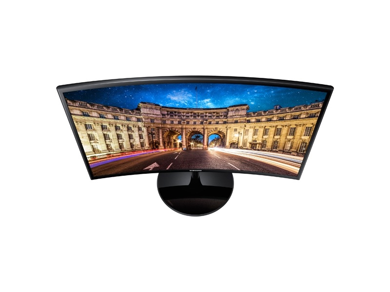 27" Essental Curved Monitor with the deeply immersive viewing experience Transparent